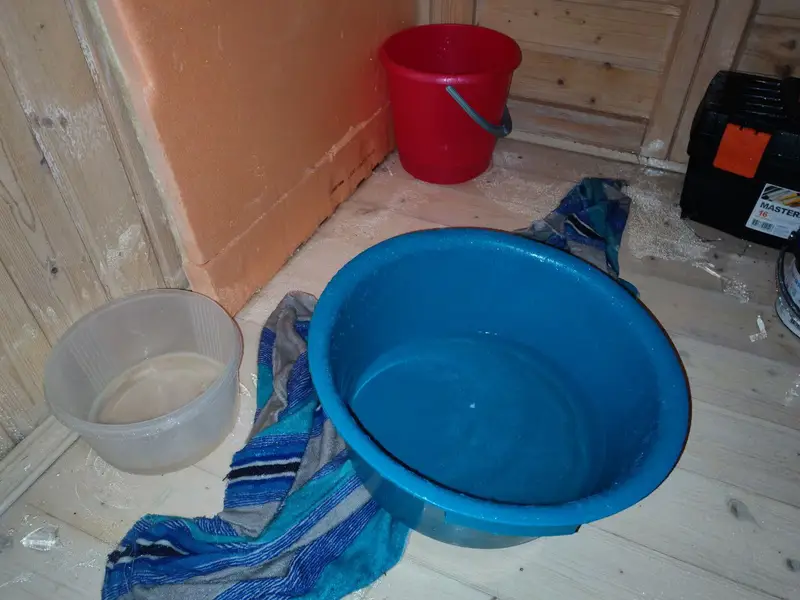 Крыша течет...