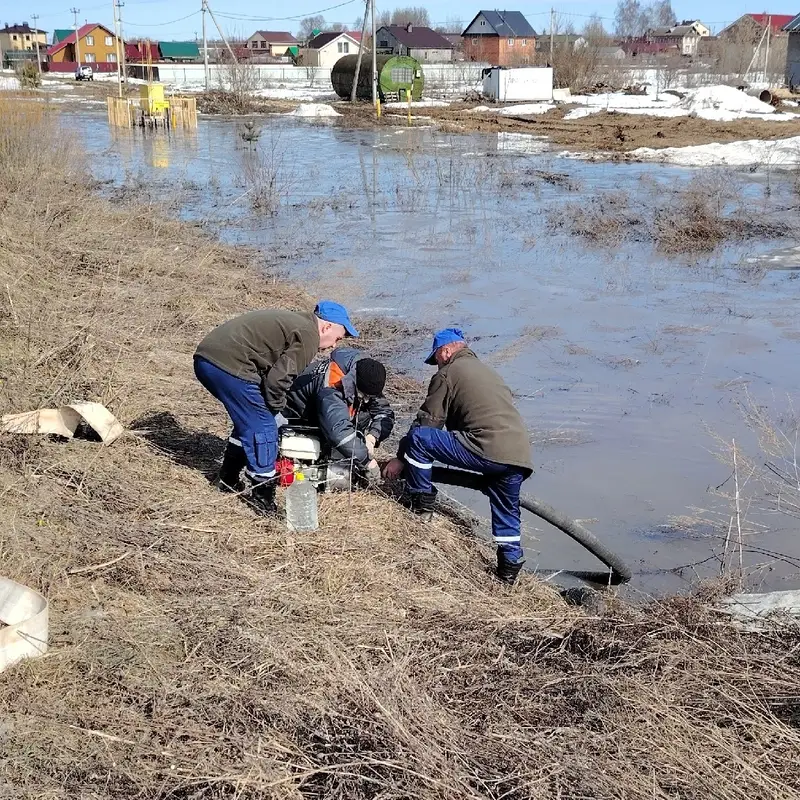 Паводок подбирается к Йошкар-Оле: талые воды подтопили выселок Якимово