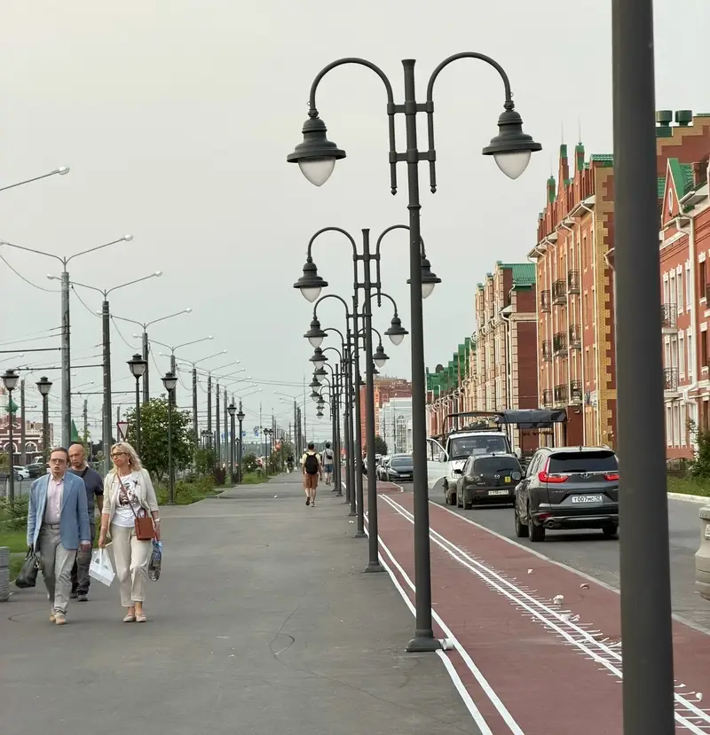 В Йошкар-Оле завершаются работы по благоустройству Воскресенского проспекта