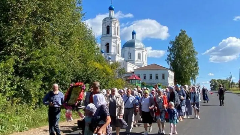 В Марий Эл начался 110-километровый Успенский крестный ход с иконой Божией Матери